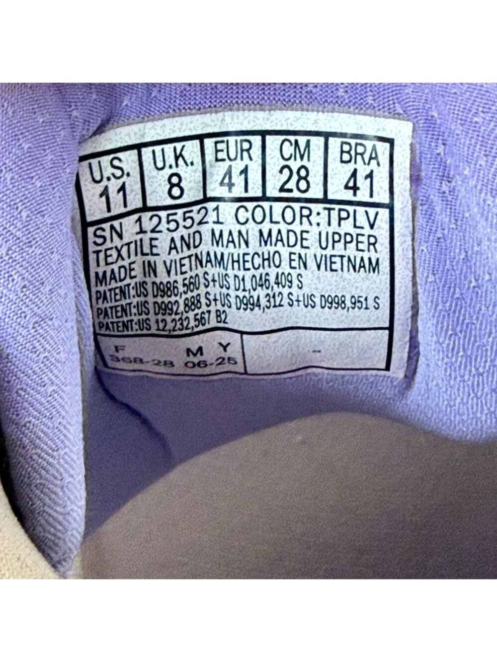 Skechers Slip-Ins Go Walk Flex Cheri Walking Shoes Womens 11 Taupe Lavender - Picture 8 of 10